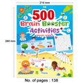 Brain Booster Activity Book for Children Age 5+ | 500 Engaging & Brain-boosting Activities | Build Confidence and Focus | Enhance Vocabulary | English & Science Activities