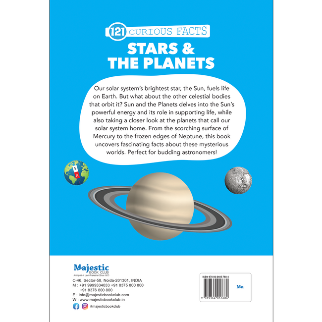 121 Stars and the Planets Encyclopedia | Fact book for Kids Ages 8+