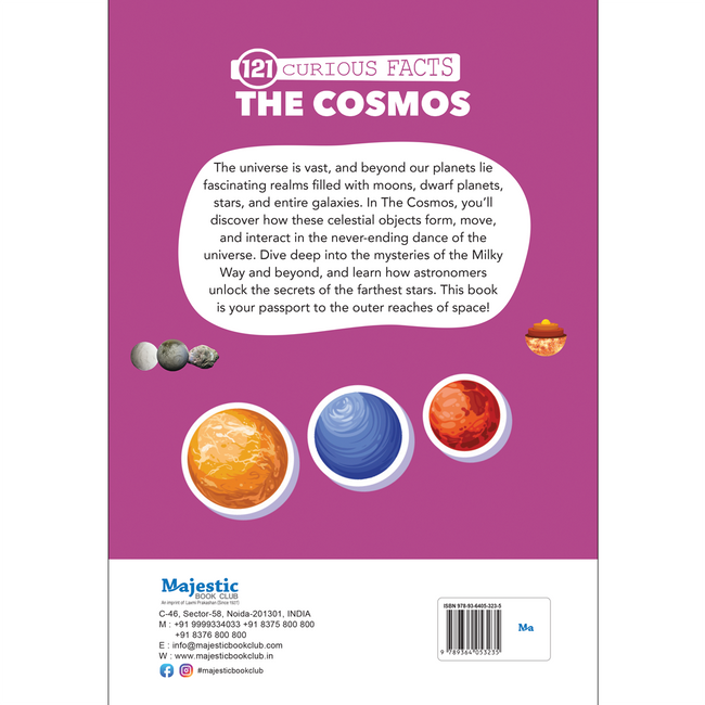 121 Space Fact Book for Kids Ages 8+ | Learn About the Cosmos | Space Encyclopedia