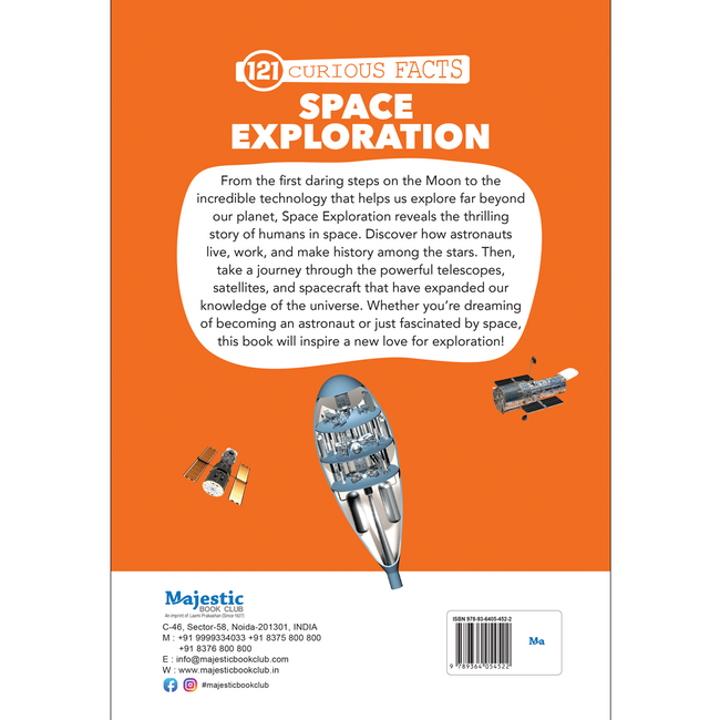 121 Fact Book on Space Exploration | 100+ Curious Facts for Kids Ages 8+