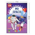 The Book Tree Space Puzzle for Kids, 80-Piece Puzzle for Children Aged 4 and Above, Detailed Illustrations of Space and Planets, Fun Learning Experience