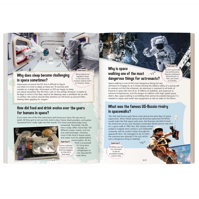 121 Fact Book on Space Exploration | 100+ Curious Facts for Kids Ages 8+