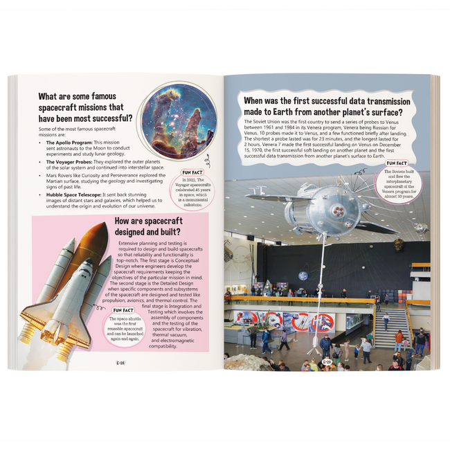 121 Fact Book on Space Exploration | 100+ Curious Facts for Kids Ages 8+
