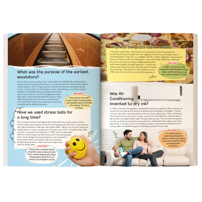 121 Inventions and Engineering Marvels Fact Book for Kids Ages 8+ | Fun Facts on Modern and Ancient Inventions | Educational Encyclopedia for Children | Ideal for Gifting