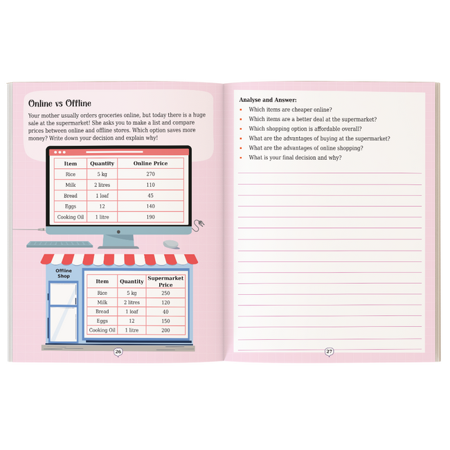 My First Creative Writing Books Set for Kids | 4 English Activity Workbooks | Reading, Writing, Grammar & Vocabulary Practice | Perfect Gift for Children Ages 5+