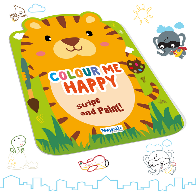 Copy Colouring Set of 4 Books for Kids Ages 3+ | Drawing Book with Bold & Colourful Outlines | Premium Paper Quality | Ideal Gift for Children