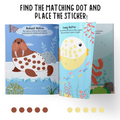 Dotted Sticker Books Set of 4 for Kids | 3200+ Dot Stickers Book for Age 2+ | Early Learning Activity Books for Kids | Fun & Engaging Stickers Book for Kids & Children