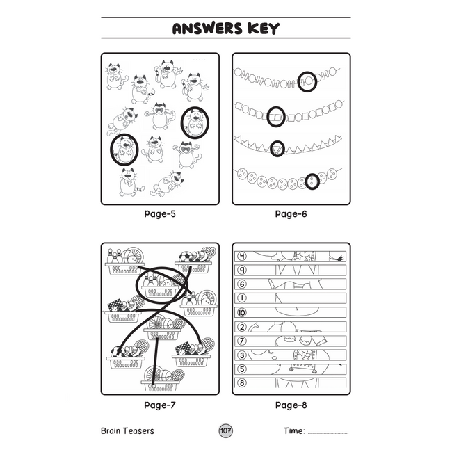 Brain Teasers for Kids (Ages 6+) - Ultimate Brain Games: 120+ Stimulating Puzzles to Boost Problem-Solving and Critical Thinking Skills in children