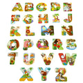 THE BOOK TREE Kid Abc Learning Puzzle - 52 Piece Educational Alphabet Jigsaw Set, Colorful Animal-Themed Interlocking Pieces For Preschoolers, Age 2+, Early Language Development Toy