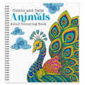 Animals Colouring Book for Adults, Stress Relieving Wildlife and Nature Designs for Relaxation and Mindfulness, Bold and Easy Anti-Stress Art Therapy Book, Gift for Men and Women
