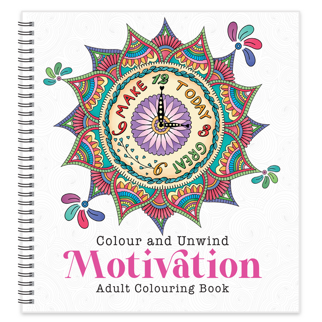 Motivation Colouring Book for Adults, Inspirational Quotes and Stress Relief Designs for Self-Care, Positive Affirmations for Women and Men