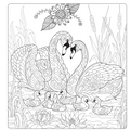 Mindfulness Colouring Book for Adults, Calming Stress Relief Designs for Relaxation and Meditation, Zentangle Nature Art Women and Men