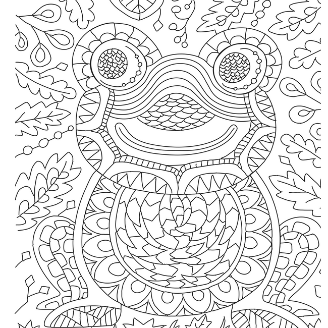 Animals Colouring Book for Adults, Stress Relieving Wildlife and Nature Designs for Relaxation and Mindfulness, Bold and Easy Anti-Stress Art Therapy Book, Gift for Men and Women