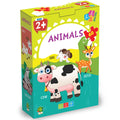 Animal Puzzle for Kids - 60 Piece Animals Jigsaw & Toddler Puzzles, Educational Toy for Cognitive Development | Fine-Motor Skills | Age 2+ By Majestic Book Club