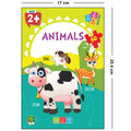 Animal Puzzle for Kids - 60 Piece Animals Jigsaw & Toddler Puzzles, Educational Toy for Cognitive Development | Fine-Motor Skills | Age 2+ By Majestic Book Club