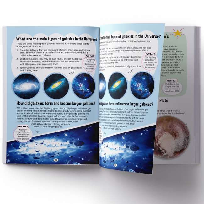 Big Book of Space | Children's Encyclopedia with 365 Facts | Planets, Solar System, Stars, Moon, Milky Way & Human Space Exploration