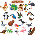 The Book Tree Birds Puzzle for Kids, 60 Pieces, Captivating Illustrations, Educational & fun learning