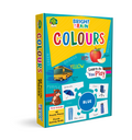 The Book Tree Bright Brain Colours Puzzle - Learn & Identify Colours with 40 Pieces – Beautiful Colourful Puzzle Pieces for Kids Age 3+ - Gift Box by Majestic Book Club