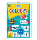 The Book Tree Bright Brain Colours Puzzle - Learn & Identify Colours with 40 Pieces – Beautiful Colourful Puzzle Pieces for Kids Age 3+ - Gift Box by Majestic Book Club