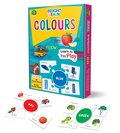 The Book Tree Bright Brain Colours Puzzle - Learn & Identify Colours with 40 Pieces – Beautiful Colourful Puzzle Pieces for Kids Age 3+ - Gift Box by Majestic Book Club