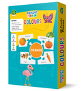 The Book Tree Bright Brain Colours Puzzle - Learn & Identify Colours with 40 Pieces – Beautiful Colourful Puzzle Pieces for Kids Age 3+ - Gift Box by Majestic Book Club