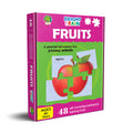 Bright Brain Fruits 48 Piece Jigsaw Puzzle for Preschoolers, Educational Toy for Learning Fruits, Gifts for Kids Ages 3 to 6