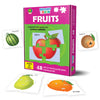 The Book Tree Bright Brain Fruits 48 Piece Jigsaw Puzzle for Preschoolers, Educational Toy for Learning Fruits, Gifts for Kids Ages 3 to 6