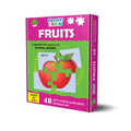 The Book Tree Bright Brain Fruits 48 Piece Jigsaw Puzzle for Preschoolers, Educational Toy for Learning Fruits, Gifts for Kids Ages 3 to 6