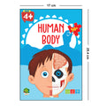 The Book Tree Human body Puzzle for Kids, 50+ Pieces, Detailed Illustrations, Learning Experience