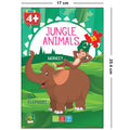 The Book Tree Jungle Animals Puzzle for kids aged 4 and above, vibrant and colourful pictures of animals, Fun learning experience