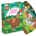 The Book Tree Jungle Animals Puzzle for kids aged 4 and above, vibrant and colourful pictures of animals, Fun learning experience