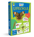 The Book Tree Bright Brain Lifecycle Puzzle - Explore & Understand Lifecycles with 40 Puzzle Pieces – Perfect for Kids Age 3+ - Gift Box by Majestic Book Club