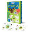 Bright Brain Lifecycle Puzzle - Explore & Understand Lifecycles with 40 Puzzle Pieces – Perfect for Kids Age 3+ - Gift Box by Majestic Book Club