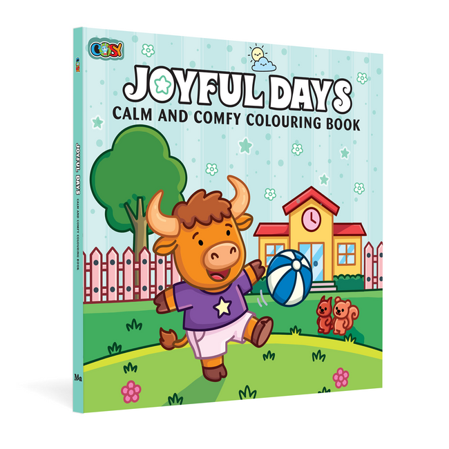 Joyful Days Calm and Comfy Colouring Book | 96 Pages