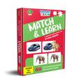 The Book Tree Bright Brain Match and Learn 60 Piece (30 Sets) Jigsaw Puzzle for Preschoolers, Educational Toy for Learning Picture Matching, Gifts for Kids Ages 3 to 6