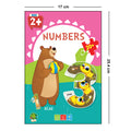 The Book Tree Number Puzzle for Toddlers - 20+ Piece Set for Early Math Learning, Fun Animal & Number Matching, Durable 2-Piece Jigsaws for Ages 2+, Educational Counting Toy