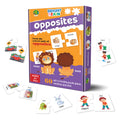 Bright Brain Opposites 60 Piece Jigsaw Puzzle for Preschoolers, Educational Toy for Learning Opposites, Gifts for Kids Ages 3 to 6