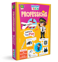 The Book Tree Bright Brain Professions Puzzle - Discover & Match 40 Profession Pieces – Fun Educational Toy for Kids Age 3+ - Gift Box by Majestic Book Club