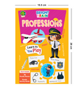 The Book Tree Bright Brain Professions Puzzle - Discover & Match 40 Profession Pieces – Fun Educational Toy for Kids Age 3+ - Gift Box by Majestic Book Club