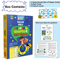 Bright Brain Rolling Balls Colours Shapes & Patterns | Educational Sorting & Matching Game for Kids