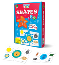 The Book Tree Bright Brain Shapes Puzzle - Learn & Recognise Shapes with 40 Puzzle Pieces – Engaging Activity for Kids Age 3+ - Gift Box by Majestic Book Club