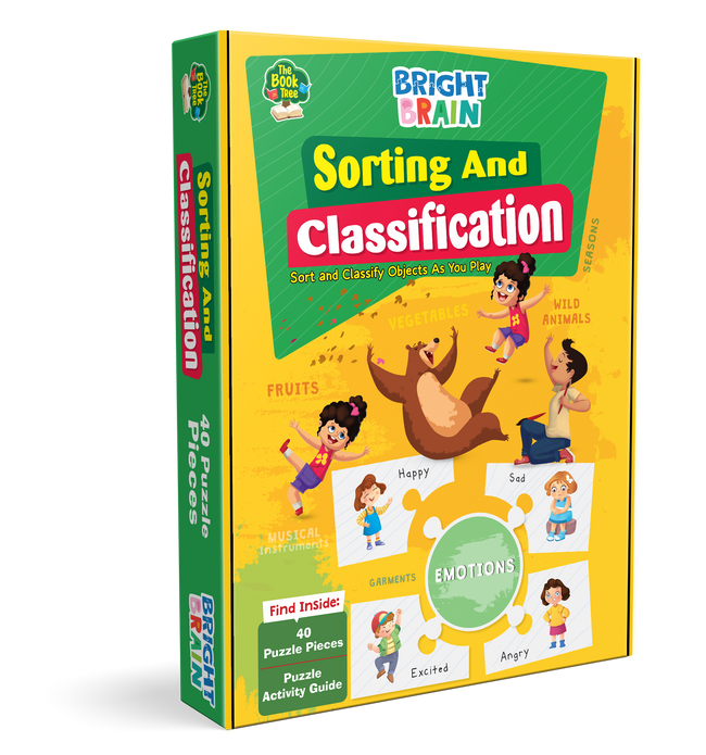 Bright Brain Sorting & Classification Puzzle - Sort by Categories: Sea