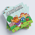 Joyful Days Calm and Comfy Colouring Book | 96 Pages