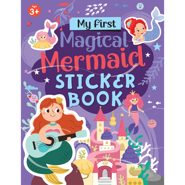 My First Magical Mermaid Sticker Book | Mermaid Ocean Adventure Activity Book for Kids Ages 3+, Includes 4 Sheets of Stickers