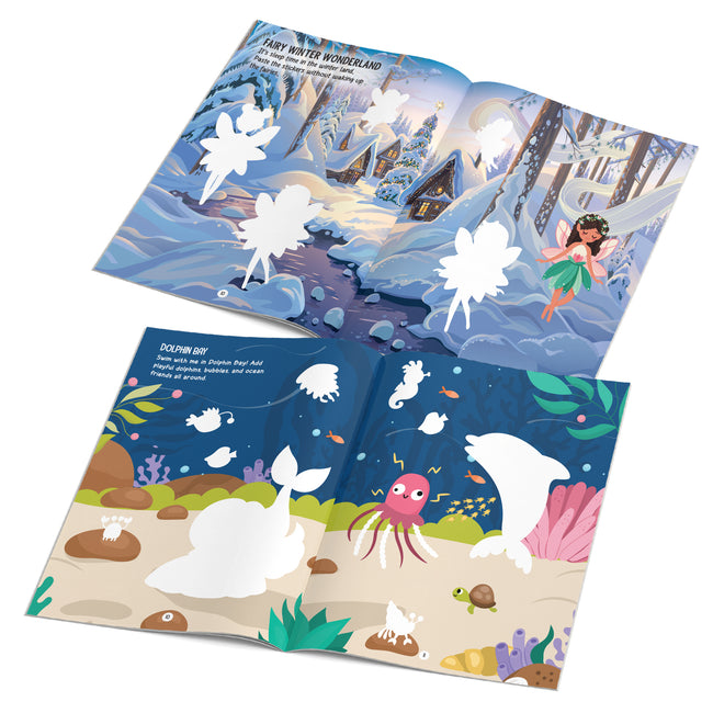My First Sticker Books - Fashion, Unicorn, Mermaid and Fairy (Set of 4 Books) - Activity Books for Kids with Stickers - Age 3+