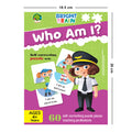 Bright Brain Who I am? 60 (30 Sets) Piece Jigsaw Puzzle for Preschoolers, Educational Toy for Learning Professions, Gifts for Kids Ages 3 to 6