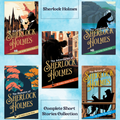 Sherlock Holmes Complete Short Stories Collection | Adventures of Sherlock Holmes, Memoirs of Sherlock Holmes, The Return of Sherlock Holmes, The Casebook of Sherlock Holmes and His Last Bow | 5-Book Box Set with Bookmarks | Gift-Ready Sturdy Box