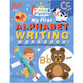 My First Alphabet Writing Workbook for Children | Trace & Practice Series | Trace & Write Capital Letters, Small Letters, Words with Vowel Sounds & Simple Sentences | Early Writing Practice Book | 64 Pages | Ages 3-6