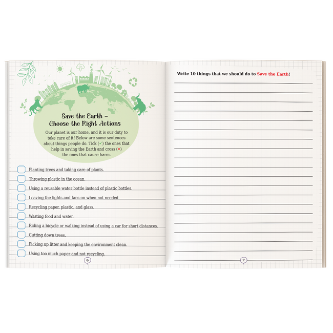 My First Creative Writing Workbook for Kids | Complete English Workbook with Grammar, Vocabulary, Reading & Writing Practice | All-in-One Activity Book for Children Ages 5+