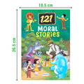 121 Moral Stories - Illustrated Story Book for kids - English short stories with Colourful Pictures - Best Bedtime children stories For younger children